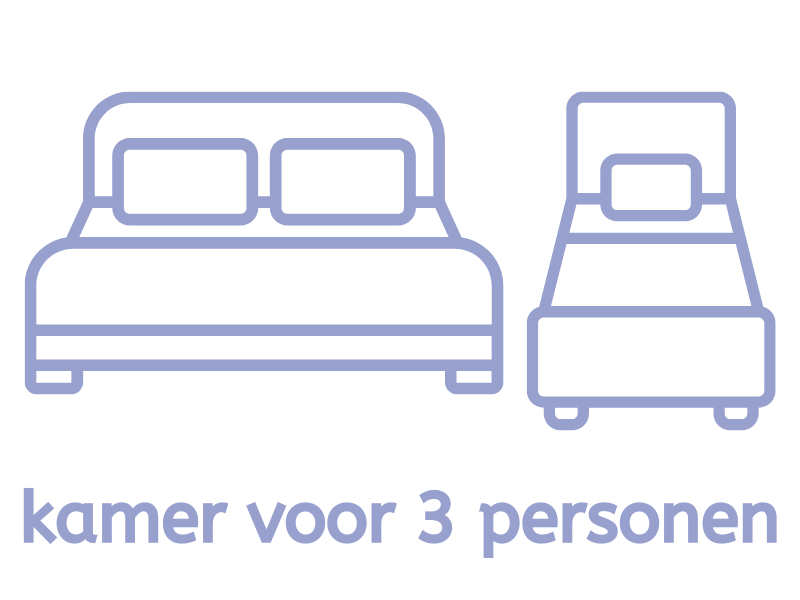 Kamer voor 3 personen